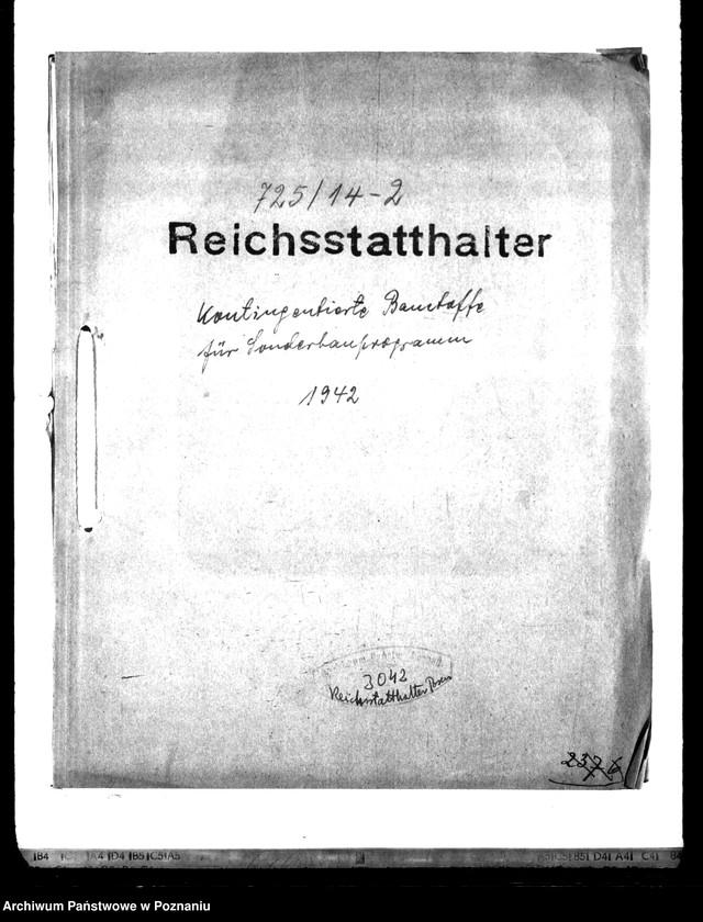 Obraz 4 z jednostki "Kontingentierte Baustoffe für Sonderbauprogramm"