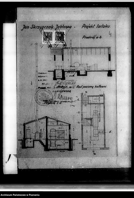 Obraz 8 z jednostki "Tartak J. Skrzypczaka w Jabłonnie powiat wolsztyński nr woj. kotła 6846"