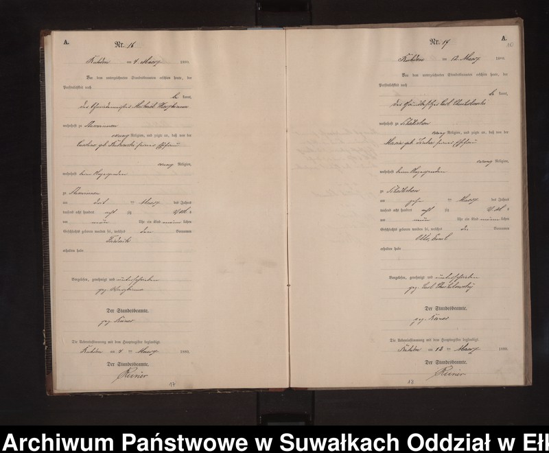 image.from.unit.number "Geburts-Neben-Register des Preussischen Standes-Amtes Stasswinnen Kreis Loetzen"