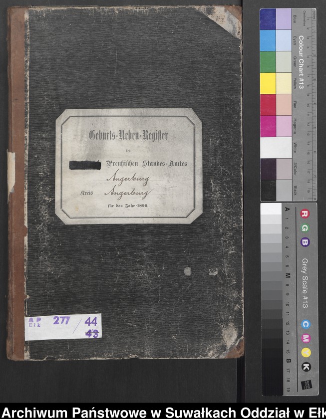image.from.unit.number "Geburts-Neben-Register des Preussischen Standes-Amtes Angerburg Kreis Angerburg, Band I (Nr1-Nr158)"