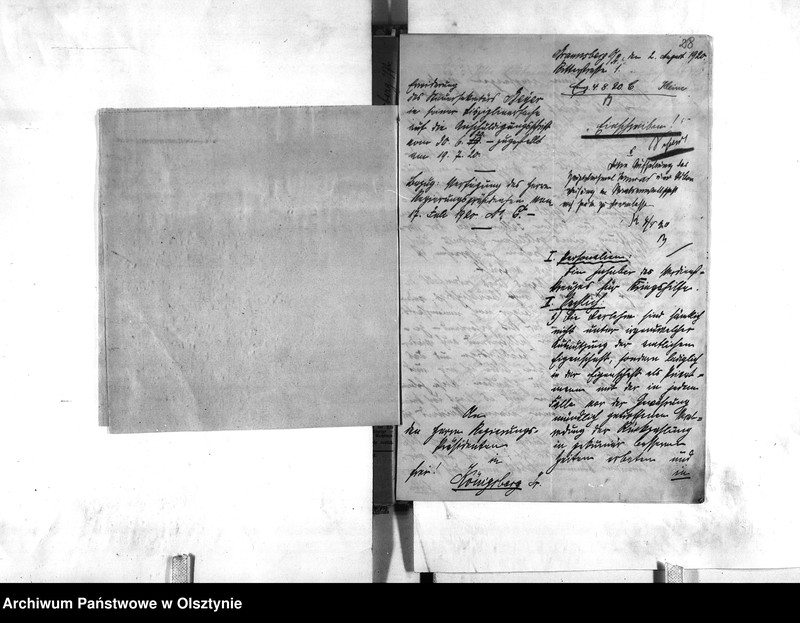 image.from.unit.number "Disziplinaruntersuchung gegen Steuersekretär Beyer [Otto] in Braunsberg"