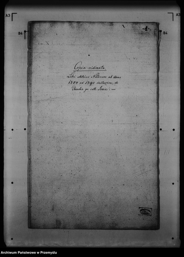 image.from.unit.number "[Kopie ksiąg metrykalnych parafii Isaje (dekanat Rozłucz)]"