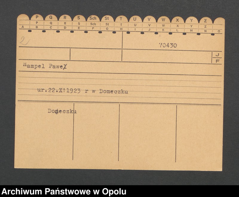 Obraz 4 z jednostki "[Skiba Bernhard, Alt Rosenberg]"