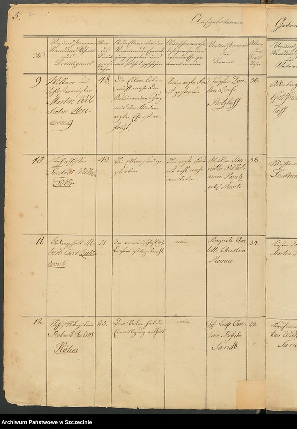 image.from.unit.number "Trau-und Sterbe-Register [von Pölitz (Police, szcz.).]"