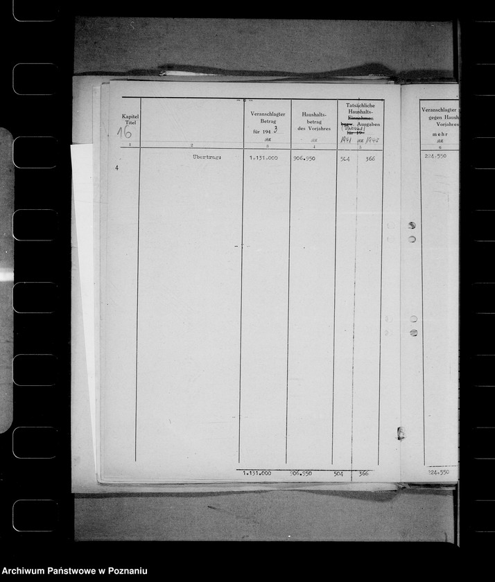 Obraz 20 z jednostki "Voranschlag- Medizinalverwaltung"