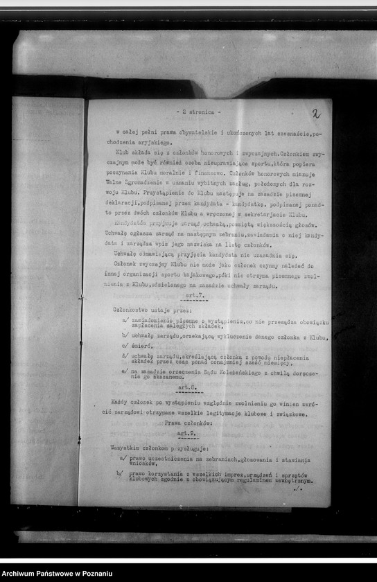 Obraz 6 z jednostki "Statut Klubu"