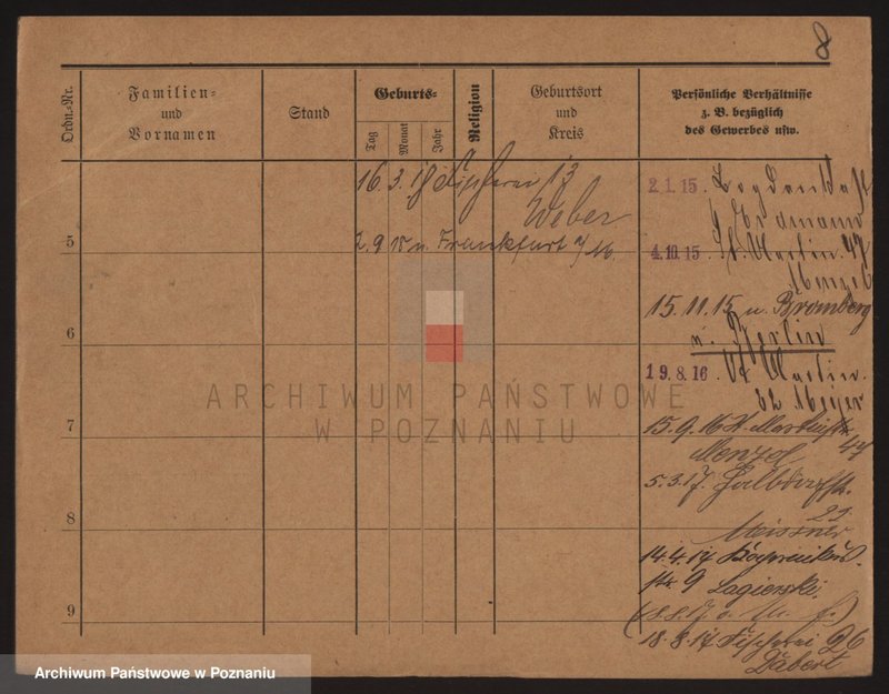 Obraz 19 z jednostki "Szreder (Schrö...) (samotni mężczyźni i kobiety) - Szrof"