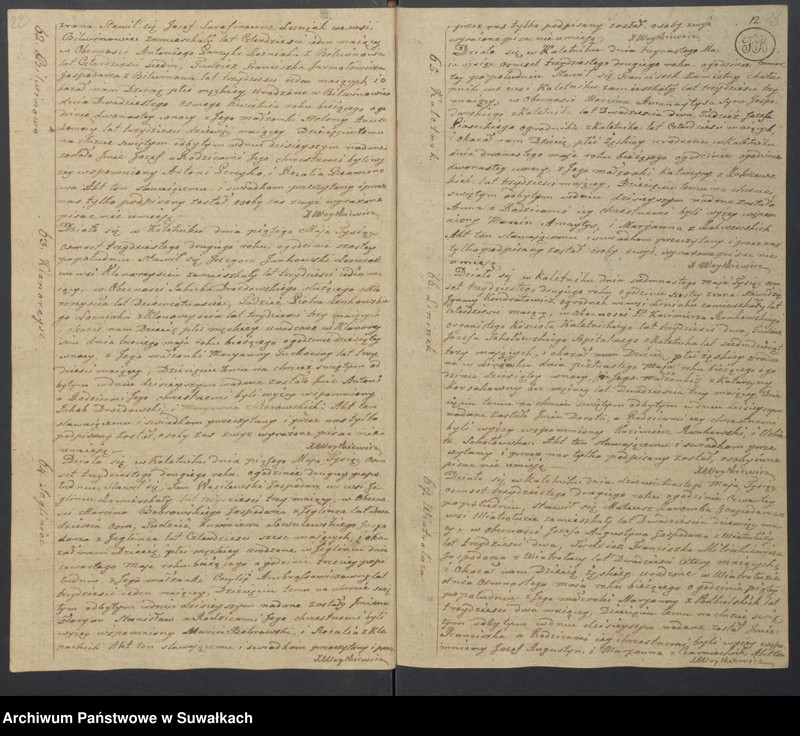 image.from.unit.number "Duplikat Aktów Urodzonych Zaślubionych i Umarłych w Parafii Kaletnickiey Roku 1832"