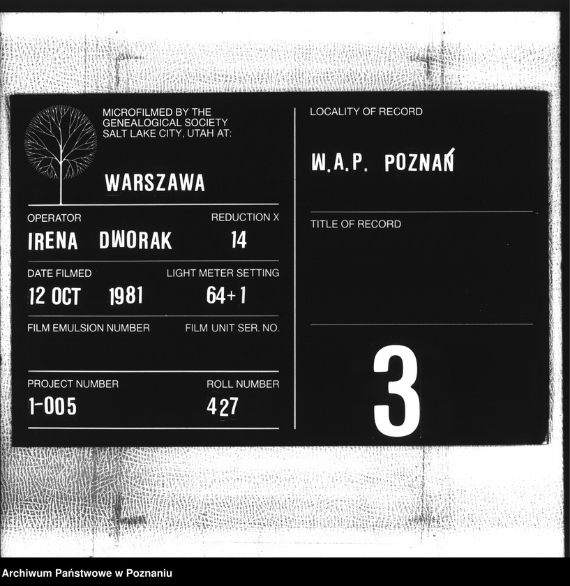 Obraz 1 z jednostki "Księga zgonów"