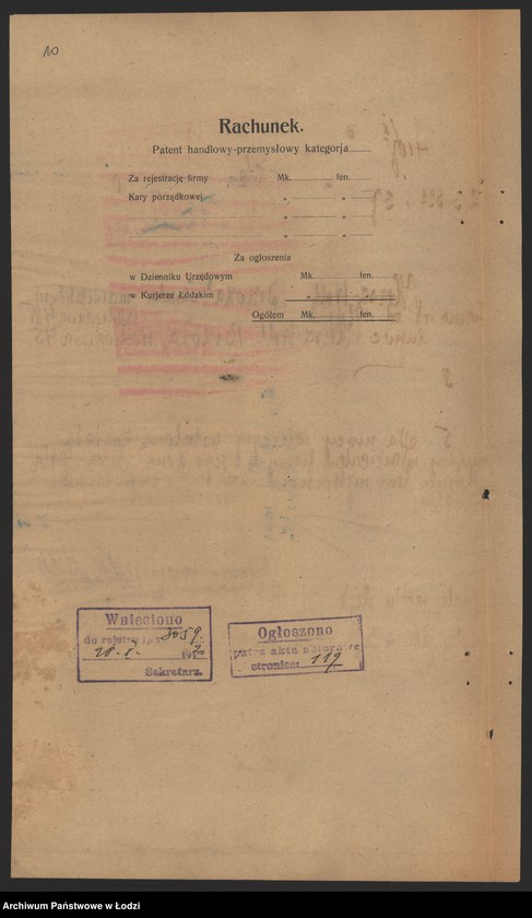 Obraz 12 z jednostki "„Hersz Wolf Brzoza” - sprzedaż manufaktury"