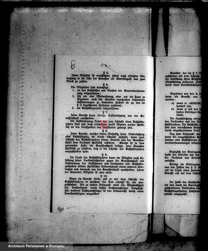 Obraz 10 z jednostki "Kleinsiedlungs Genossenschaft Schubin /Przymusowa administracja spółdzielni/"