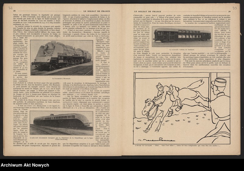 image.from.unit.number ""Le Soldat de France" - redakcja. Artykuł W. Sikorskiego na temat polsko-francuskiego braterstwa broni przeciw zagrożeniu hitlerowskiemu."