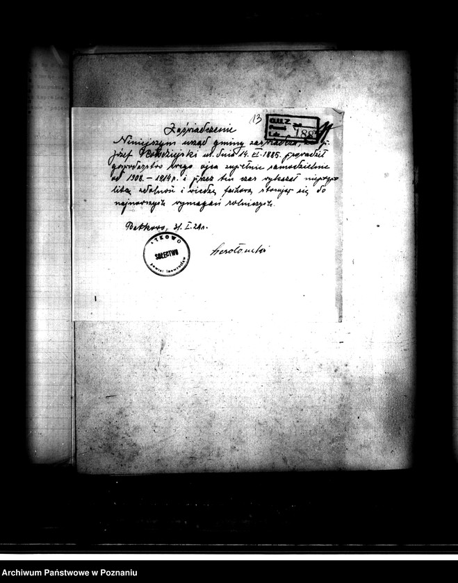 Obraz 17 z jednostki "Majątek Siemionki powiatu mogileńskiego gospodarstwo wzorcowe"