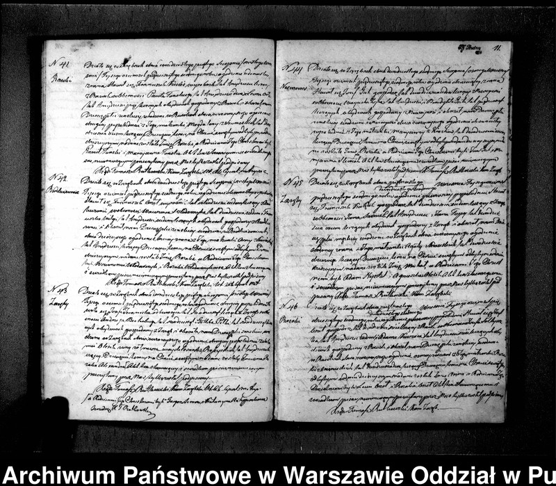 image.from.unit.number "Akta urodzeń, małżeństw i zgonów"