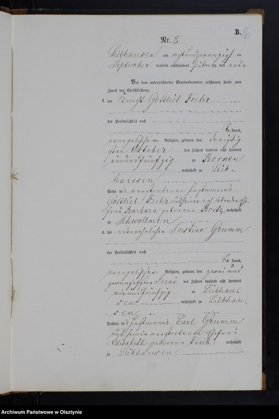 image.from.unit.number "Heiraths-Neben-Register Nr 1 - 14"