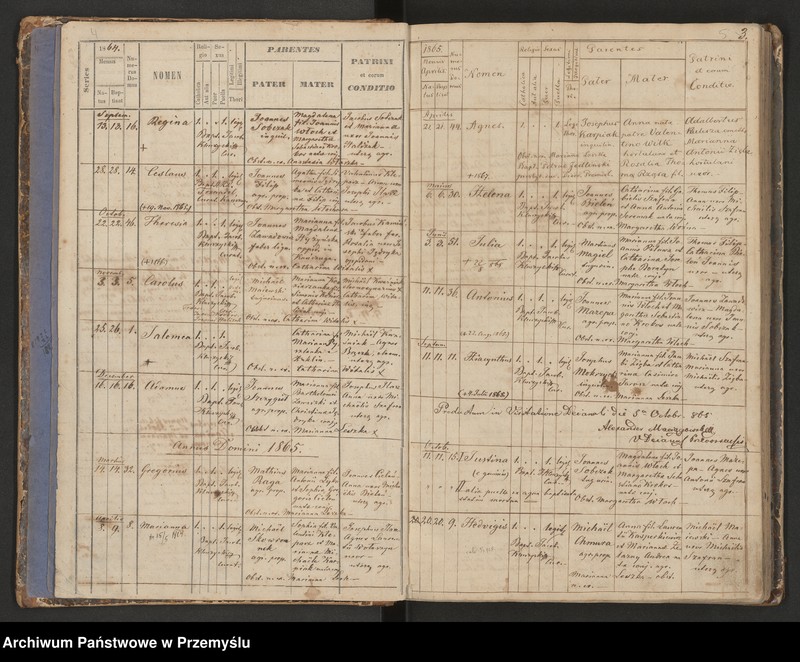 image.from.unit.number "Księga urodzeń, małżeństw i zgonów dla miejscowości Łopuszka Mała"