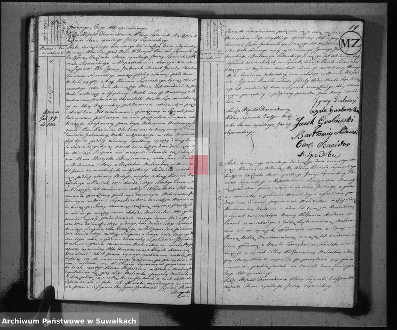 image.from.unit.number "Akta stanu cywilnego zaślubionych w gminie seyneńskiey od 1-go maja 1810 roku"