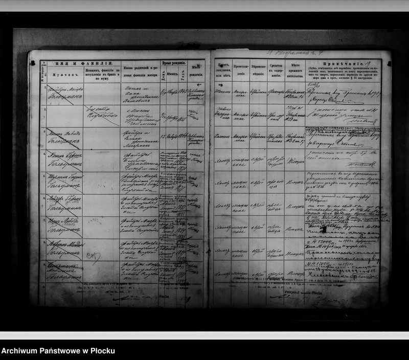 image.from.unit.number "[Księga zamknięta ludności stałej m. Płocka - ul. Więzienna nr 31]"