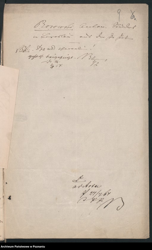 Obraz 12 z jednostki "A. betr. die Studenten Wladislaus und Anton Borowski"