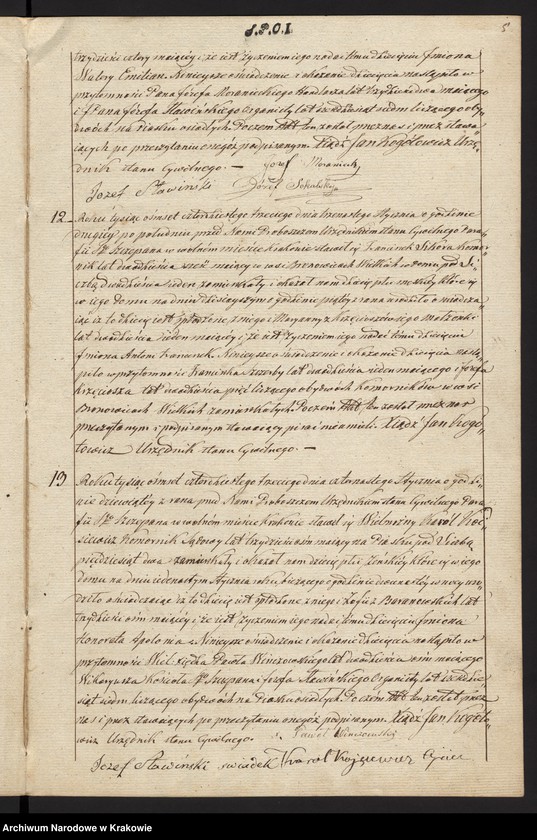 image.from.unit.number "Akta Urodzenia, Uznania i Przysposobienia Parafii S Szczepana w Krakowie na Piasku r. 1843"