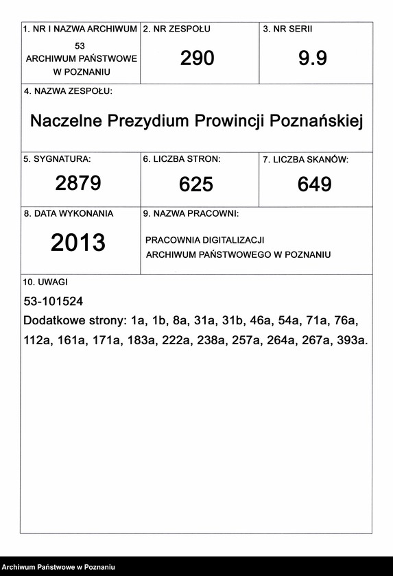 Obraz 1 z jednostki "Der Uebertritt polnischer und diesseitiger Untertanen auf preussisches und jenseitiges Gebiet während der polnischen Insurrektion und die dagegen getroffenen Massnahmen."