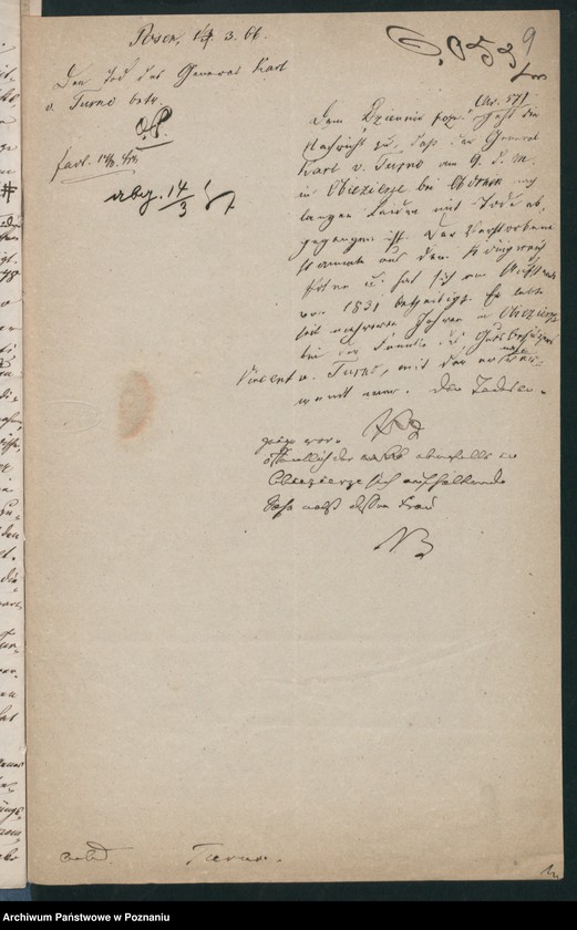 Obraz 13 z jednostki "A. betr. den Gutsbesitzer Hippolit von Turno"