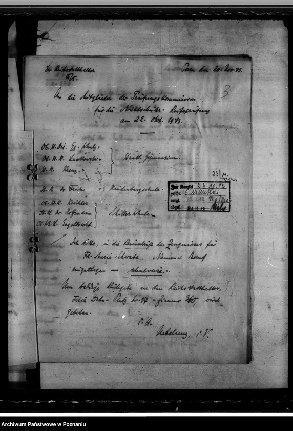 Obraz 7 z jednostki "Reifeprüfungen"