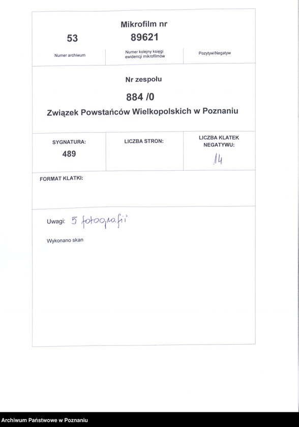 Obraz 13 z jednostki "Zaprzysiężenie Dowództwa Głównego w Poznaniu."