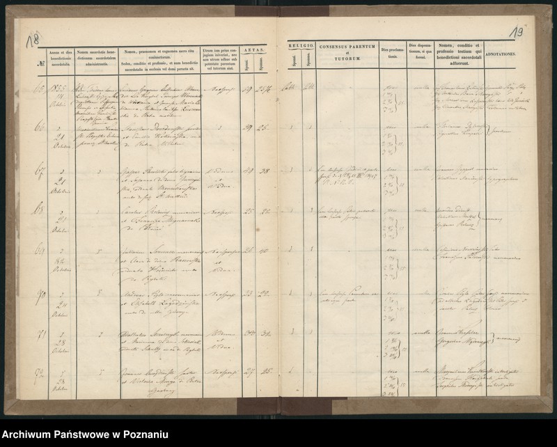 Obraz 12 z jednostki "Księga małżeństw"