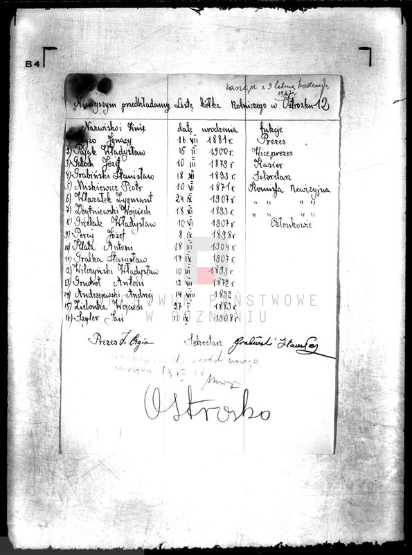 Obraz 16 z jednostki "/Kółko Rolnicze/ sprawy organizacyjne"