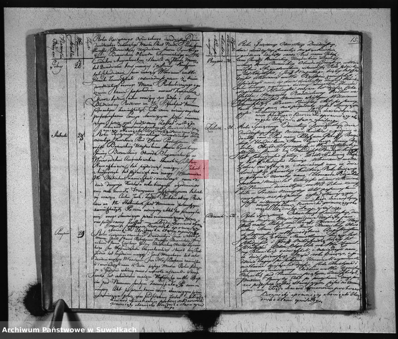 Obraz 9 z jednostki "Akta Zeszłych Gminy Berznickiey od dnia 1-o Stycznia 1820 Roku"