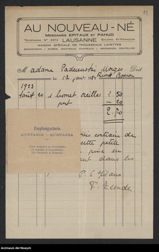 image.from.unit.number "Rachunki i kwity dotyczące utrzymania Riond Bosson"