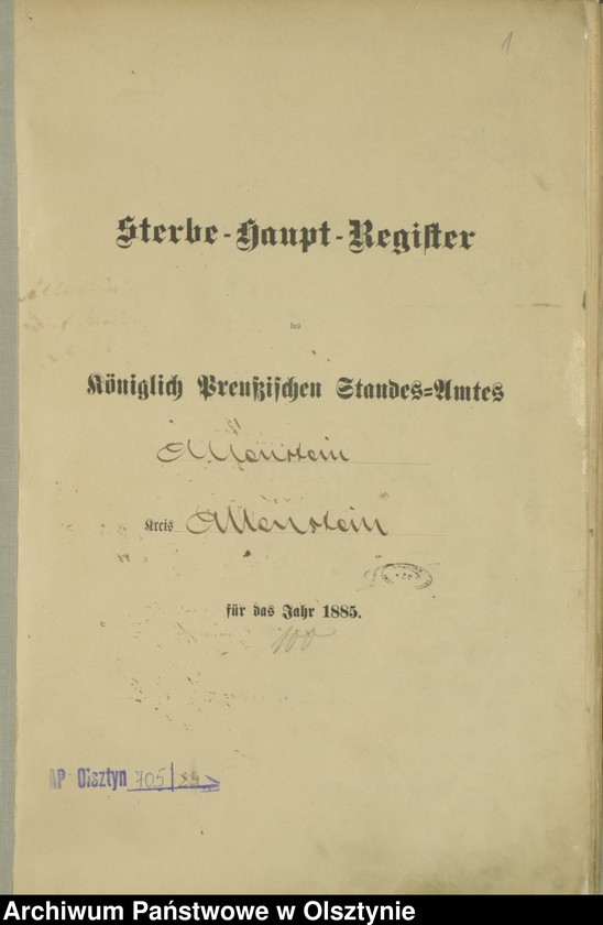 image.from.unit.number "Sterbe-Haupt-Register Nr 1 - 395"