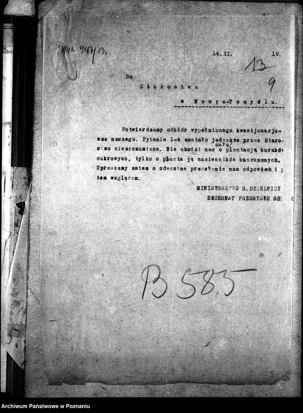 Obraz 14 z jednostki "Akta ogólne przemysłu rolnego"