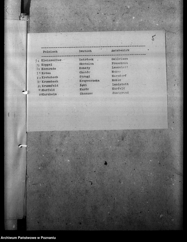 Obraz 9 z jednostki "Ortsnamenänderung - Kreis Welungen (Wieluń)"