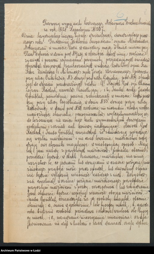 Obraz 10 z jednostki "Henoch Rajchert- skręcalnia nici"