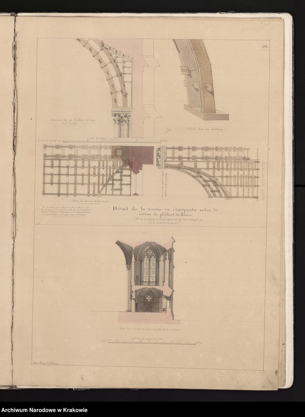 image.from.unit.number "Project d`un eglise dans le style gothique ordonne par monsieur le comte Arthur Potoski."
