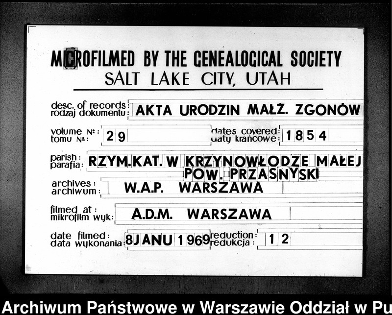 image.from.unit.number "Akta urodzeń, małżeństw i zgonów"