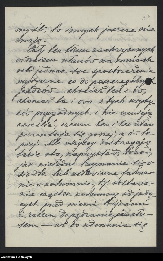 image.from.unit.number "Skargi na nadużycia gospodarcze, nędzę, paskarstwo, uwagi o zachowaniu się żołnierzy na ulicy. Korespondencja, wycinek prasowy"