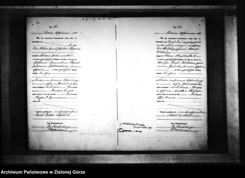 Obraz 10 z jednostki "[Księga akt urodzenia rok 1904-Żary miasto]"