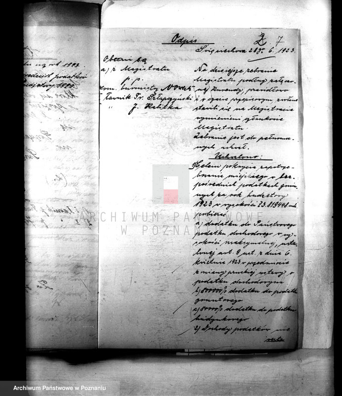 Obraz 11 z jednostki "Podatki Komunalne miasta Święciechowa"