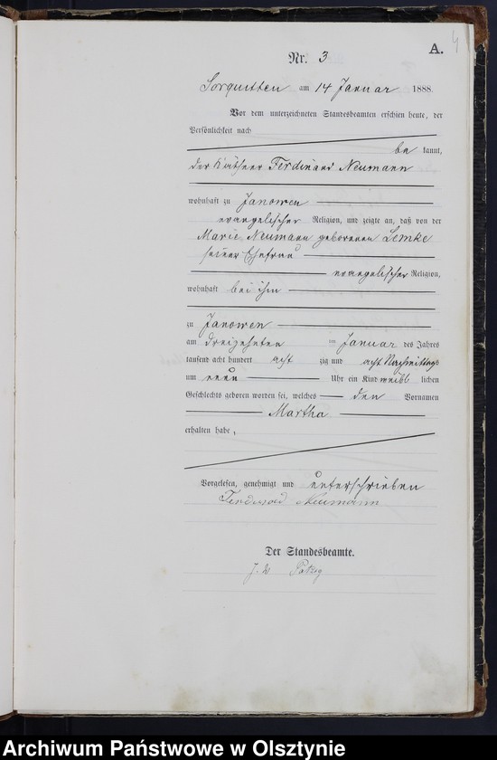 image.from.unit.number "Geburts-Haupt-Register Nr 1 - 129"