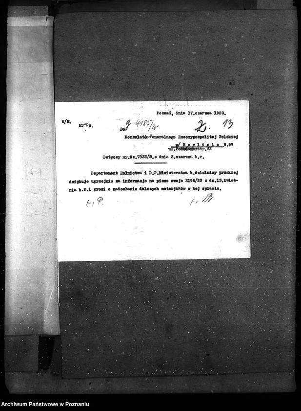 Obraz 17 z jednostki "Sprawy gospodarcze-ogólne Organizacja Departamentu [biurowa]"