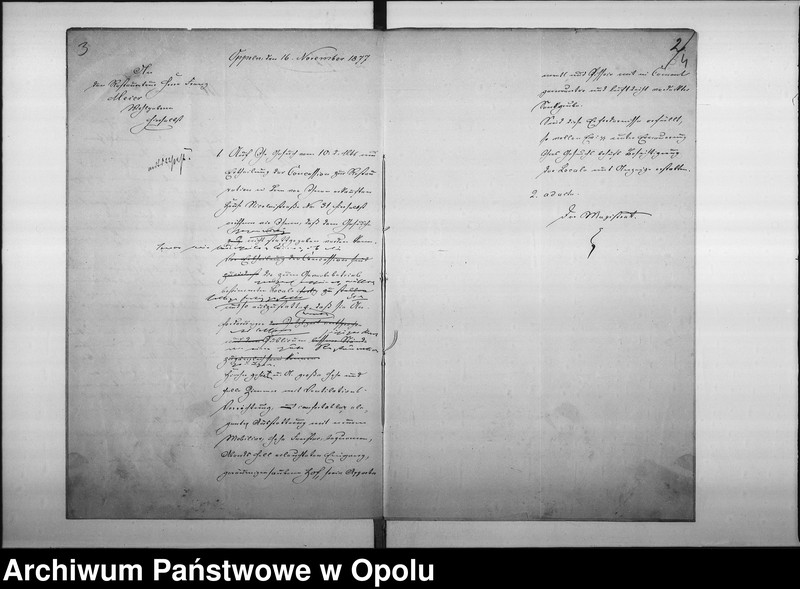 Obraz 7 z jednostki "Acta des Magistrats zu Oppeln betreffend die Schank-Anlage in Rademacher