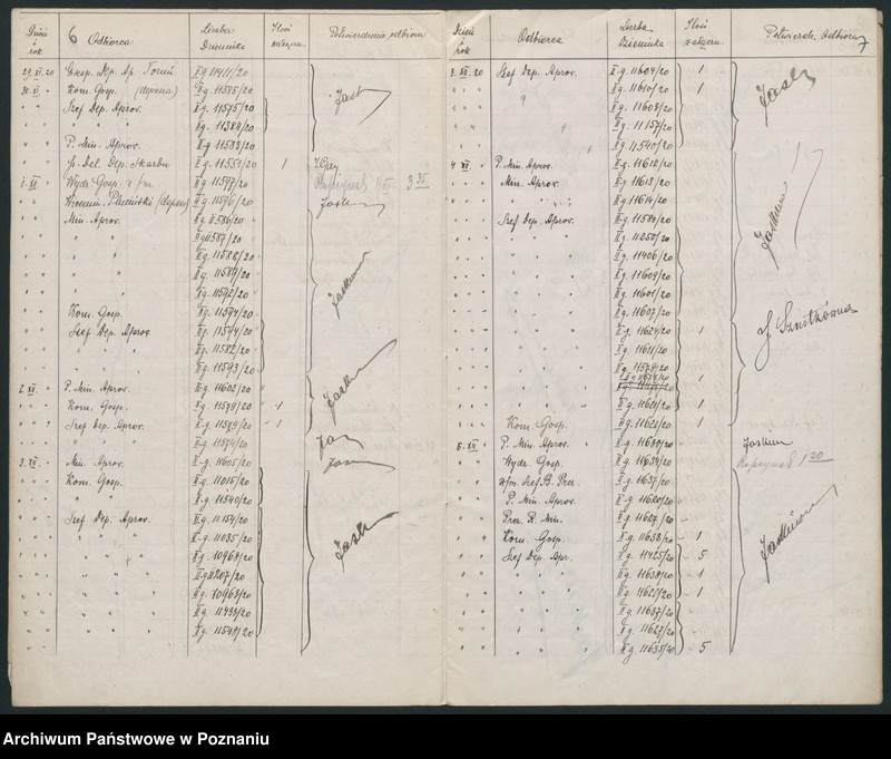 Obraz 7 z jednostki "[Kwitariusze pism]"