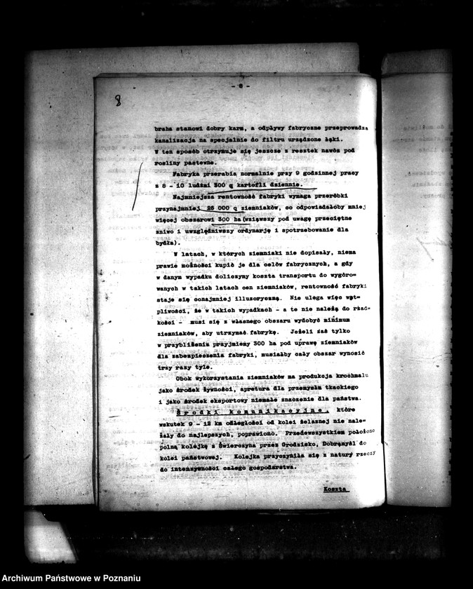 Obraz 12 z jednostki "Majątek Osieczna powiatu leszczyńskiego wyłączenie z art. 4/5 ustawy o reformie rolnej Henryk Heydebrand"