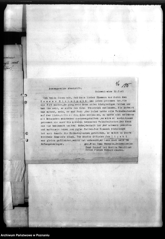 Obraz 20 z jednostki "Johann Lipski - Mordverdacht, flüchtig"