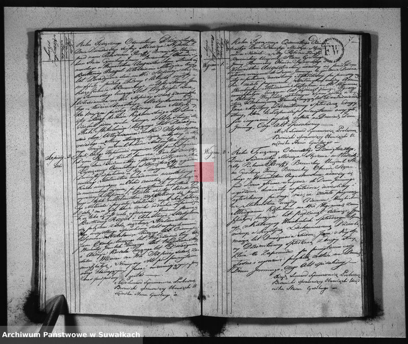 image.from.unit.number "Akta Zaślubionych od 1-o Mca Stycznia 1819. Gminy Berznickiey"