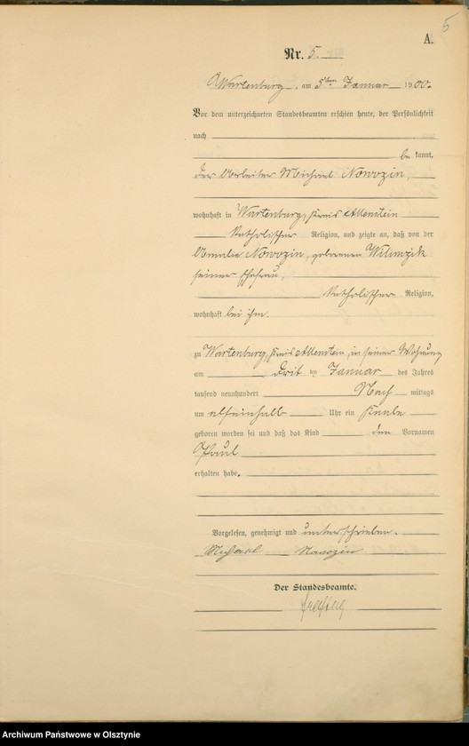 image.from.unit.number "Geburts-Haupt-Register Nr 1 - 182"