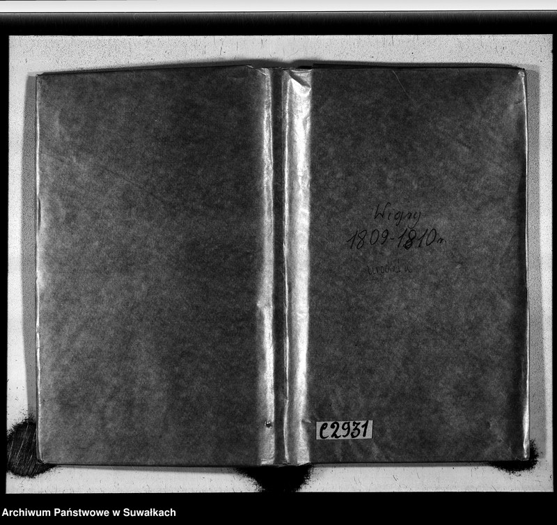 image.from.unit.number "Akta urodzonych gminy wigierskiey od 1-go maja 1809 do dnia ostatniego kwietnia 1810 roku"